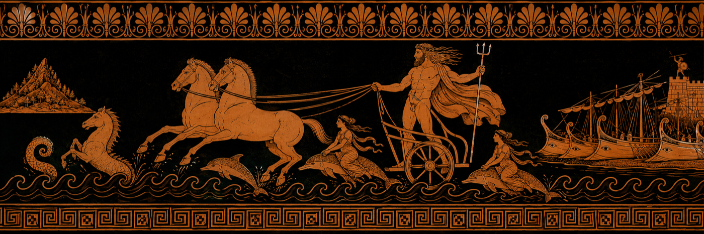 Iliad, Book 13 — Poseidon's Aristeia by the Ships