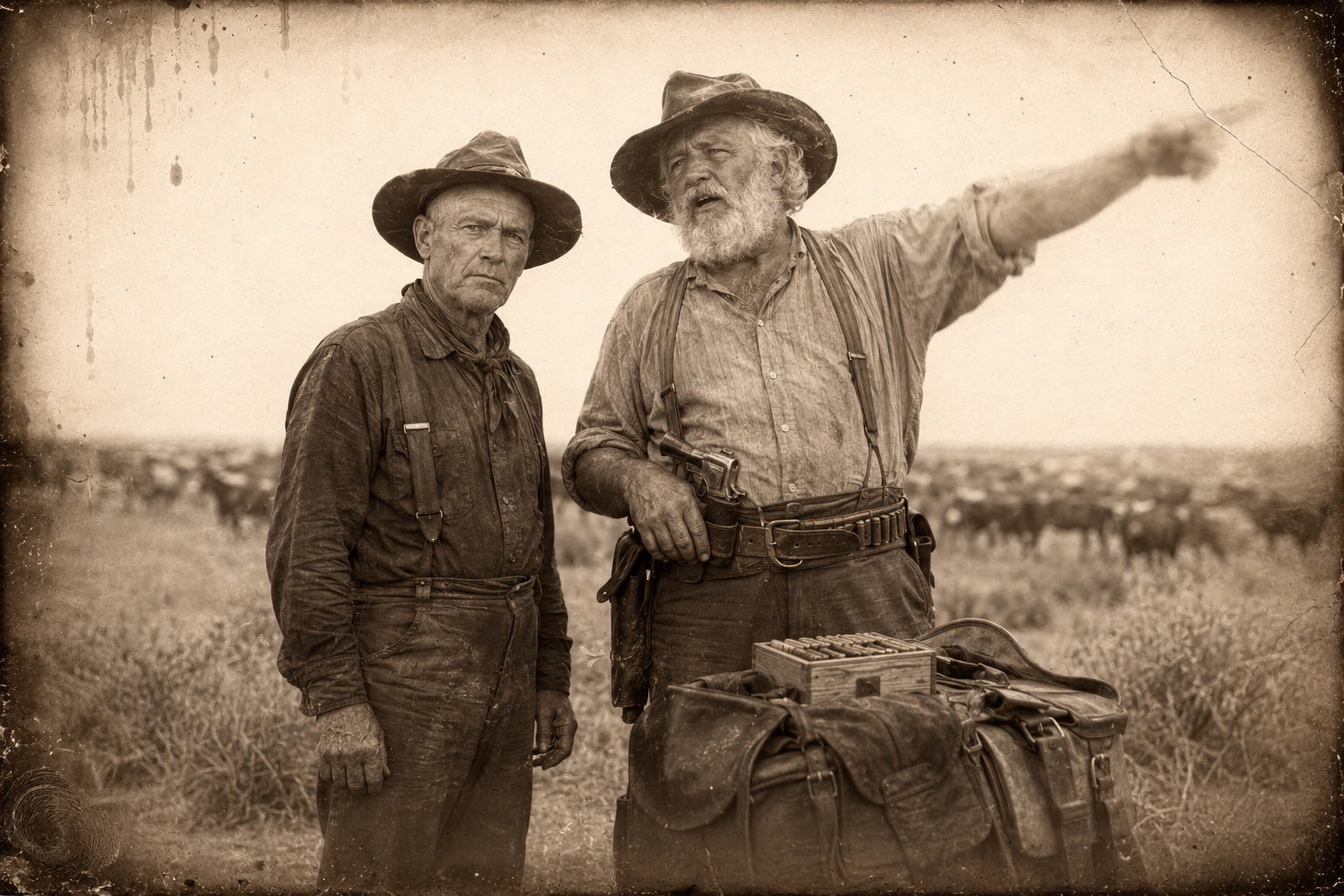 Call asks Augustus to take the first look north of the Yellowstone, and tells him to take Pea Eye along in case of trouble.