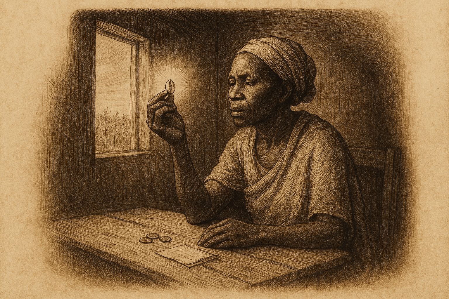 She Had Done the Arithmetic Against Poverty All Her Adult Life — A Cowrie of Hope