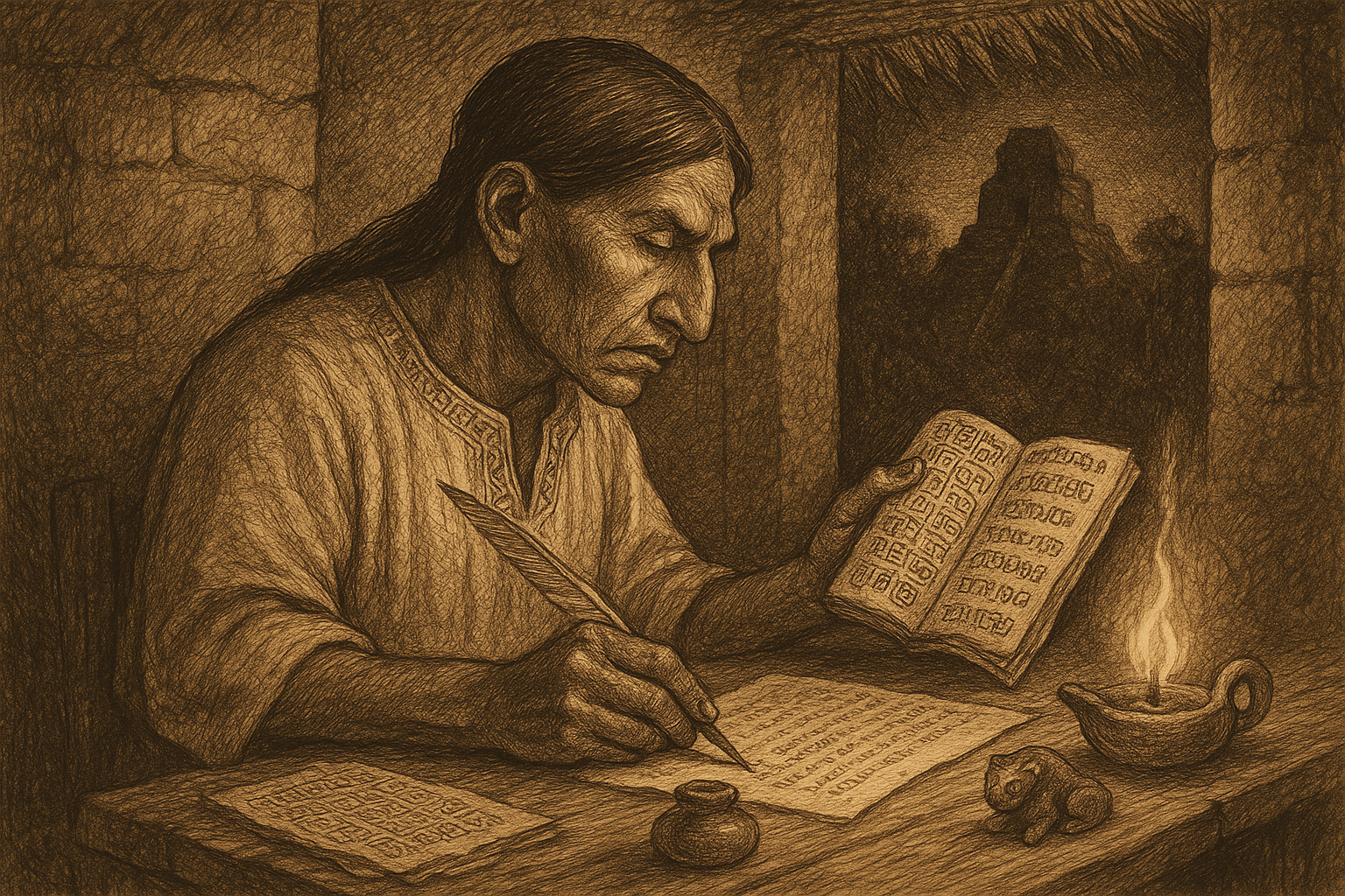 The Maya Wrote Their Own History in the Conqueror's Alphabet — The Books of Chilam Balam
