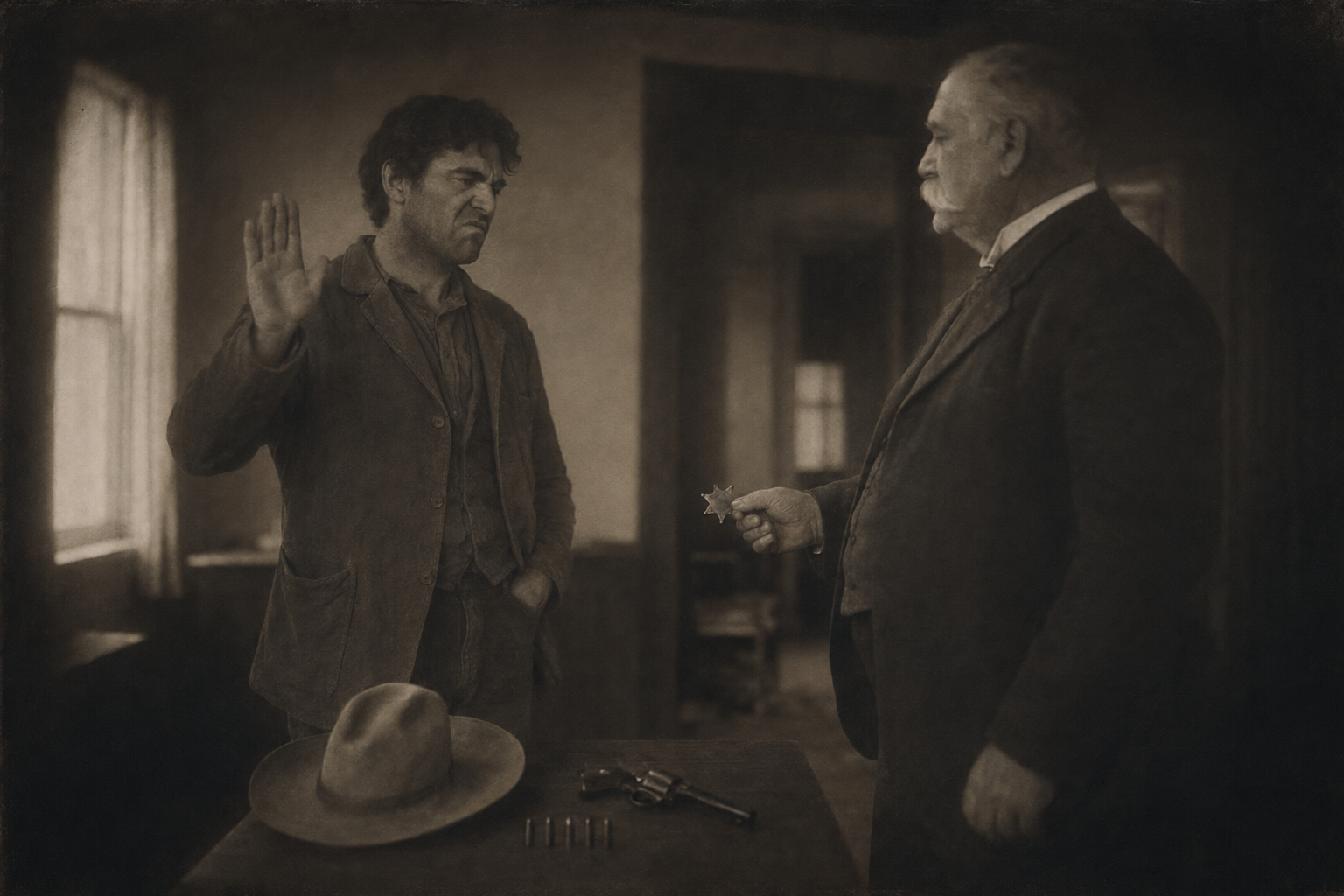 Sworn in against his will