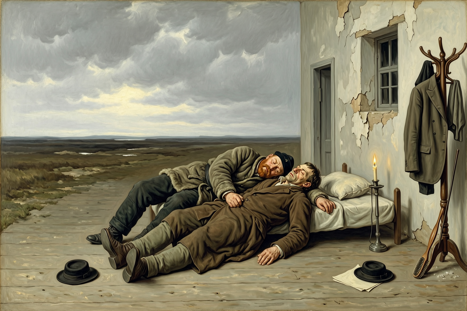 One Bed Between Them