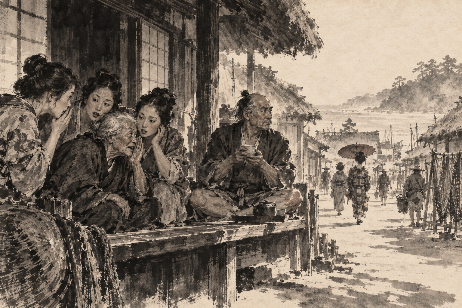 Saiko's rumour on the veranda