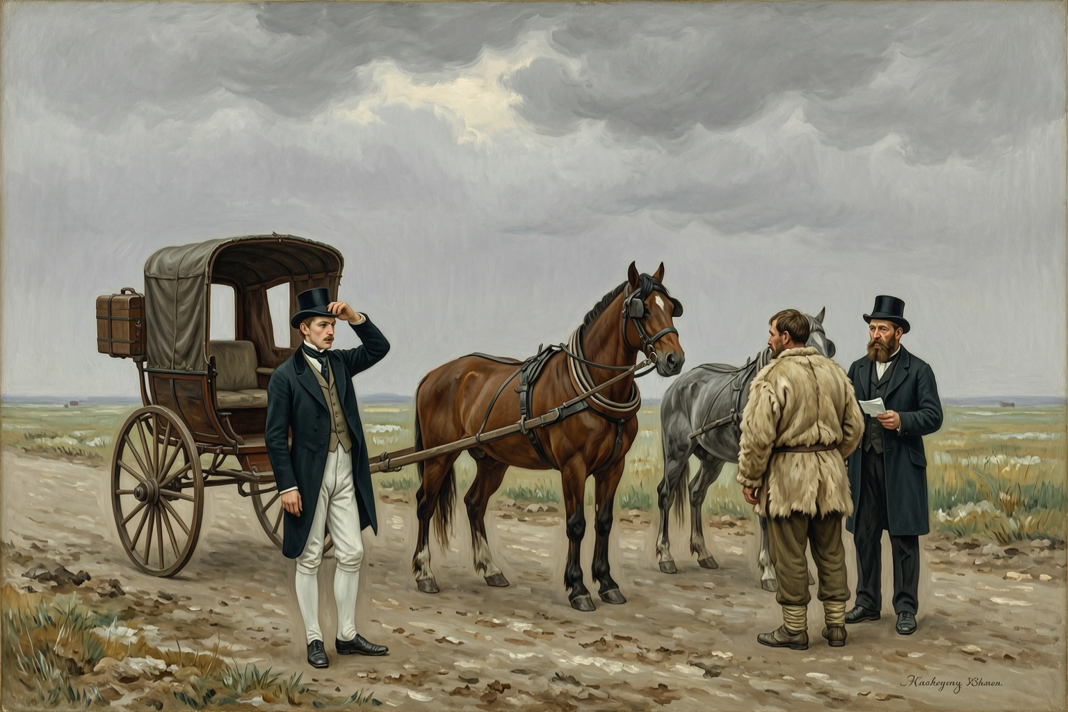 The Young Man at the Gate
