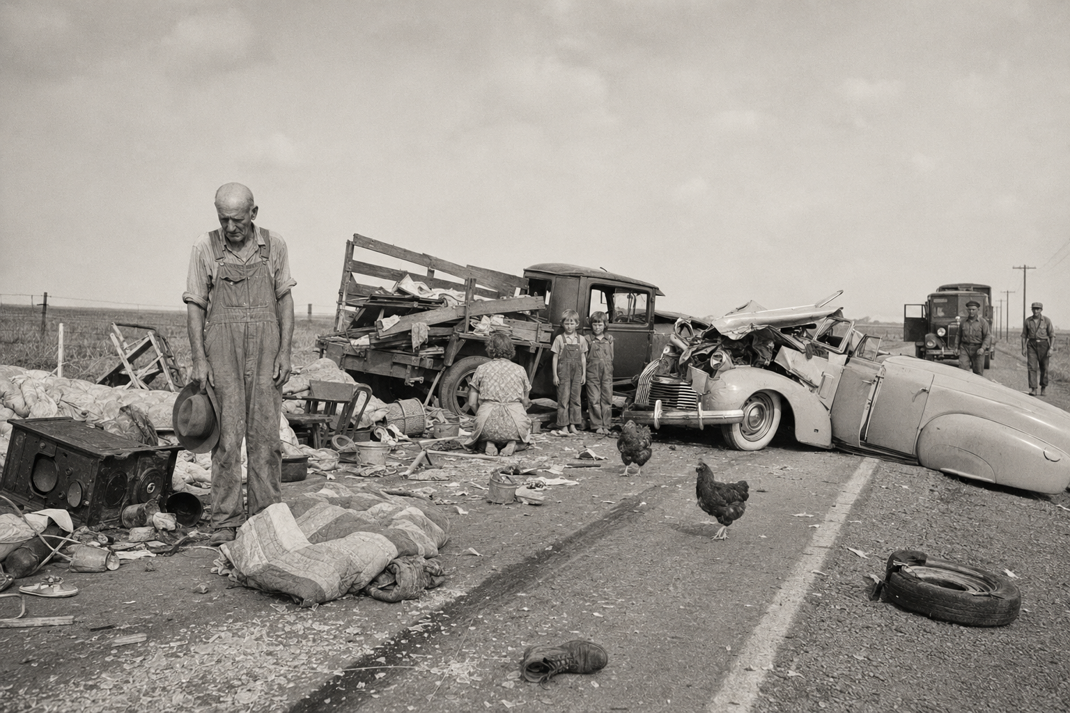 The wreck on 66