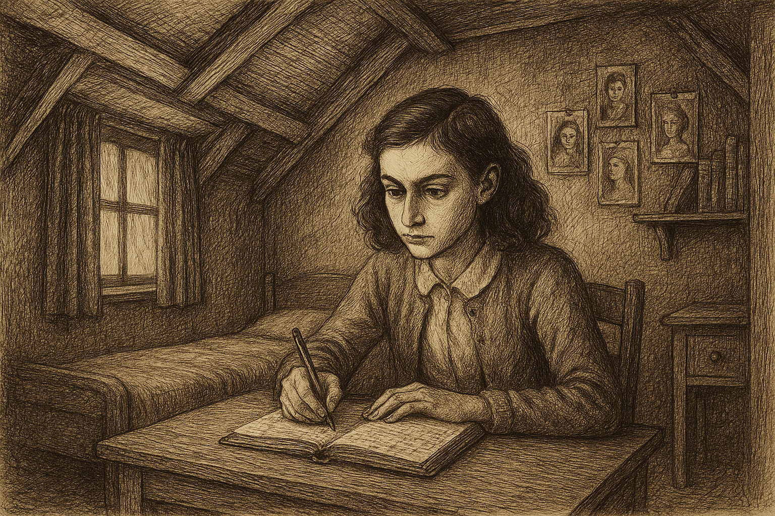 A Thirteen-Year-Old's Curiosity Was the Part They Couldn't Forgive — The Diary of a Young Girl