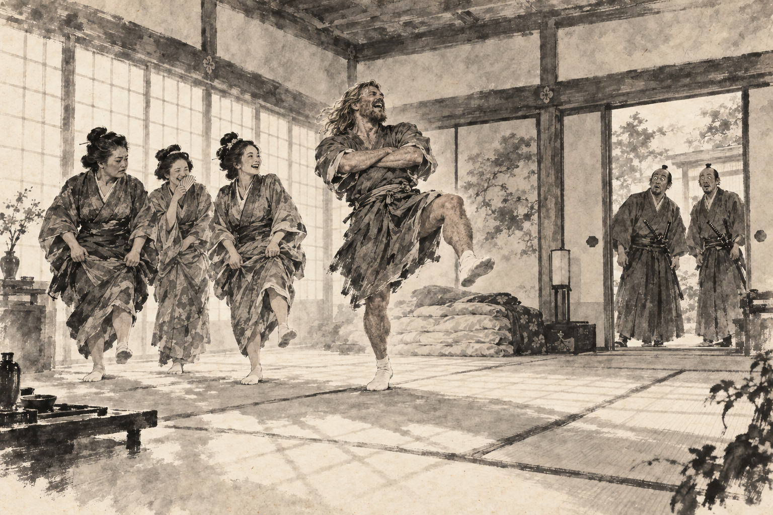 A hornpipe for the maids