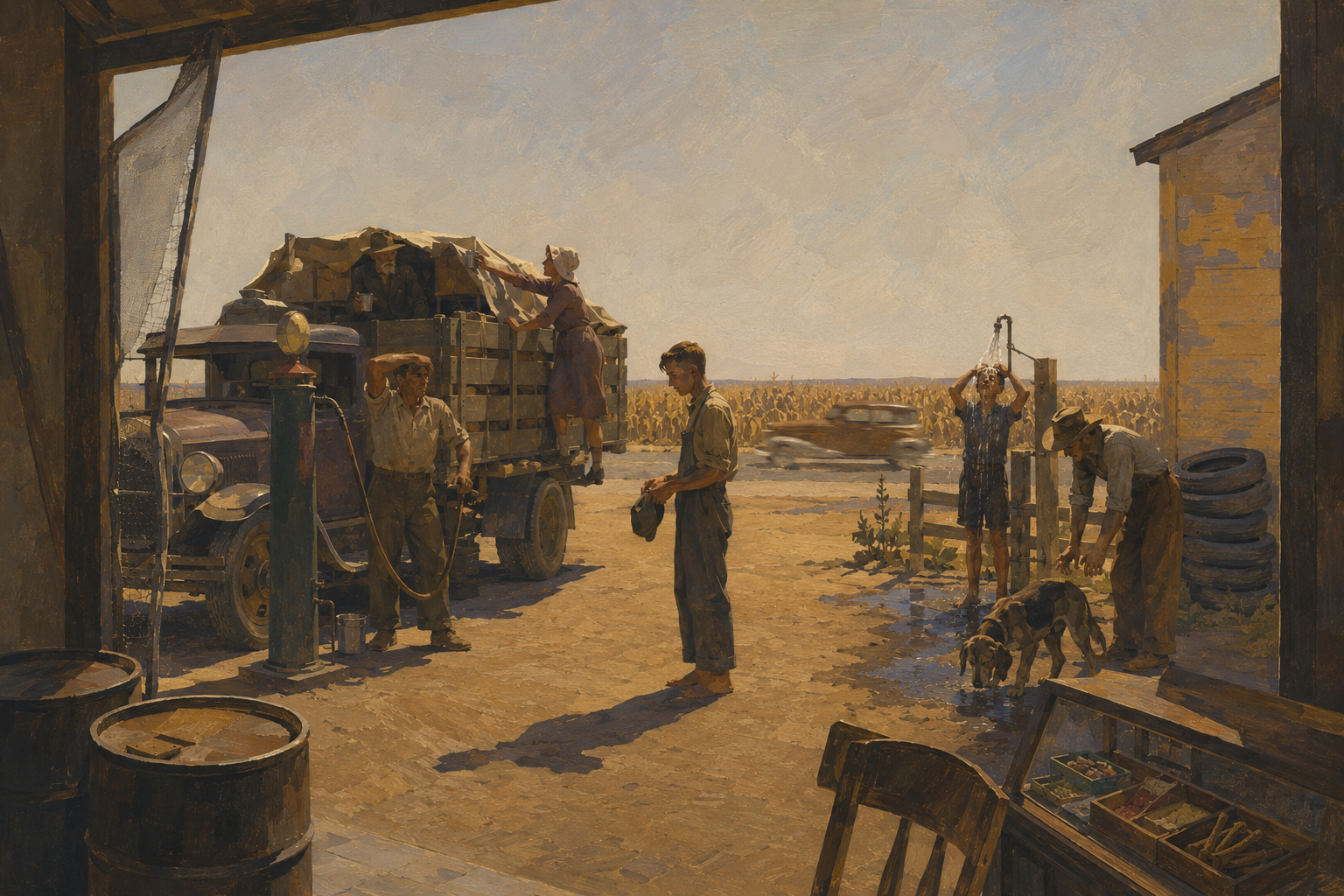 Water, and what the country is coming to