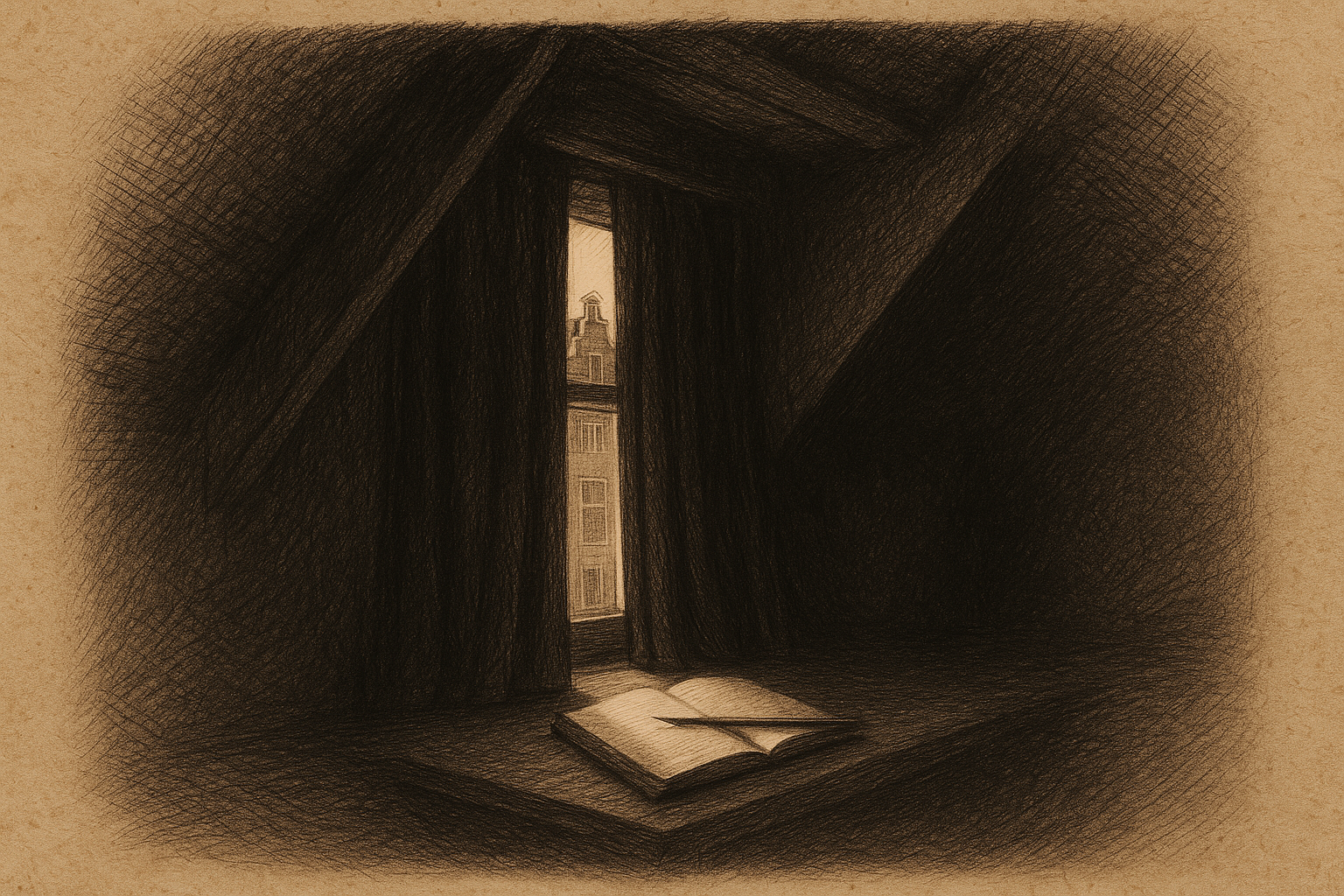 A Teenager Hiding in an Attic — The Diary of a Young Girl