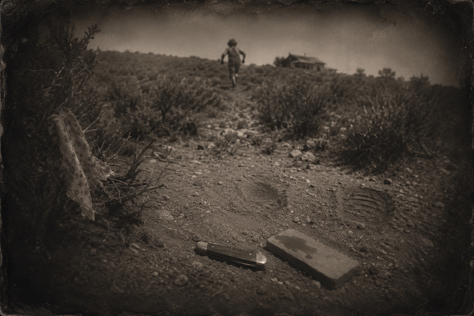 The pocketknife in the dust