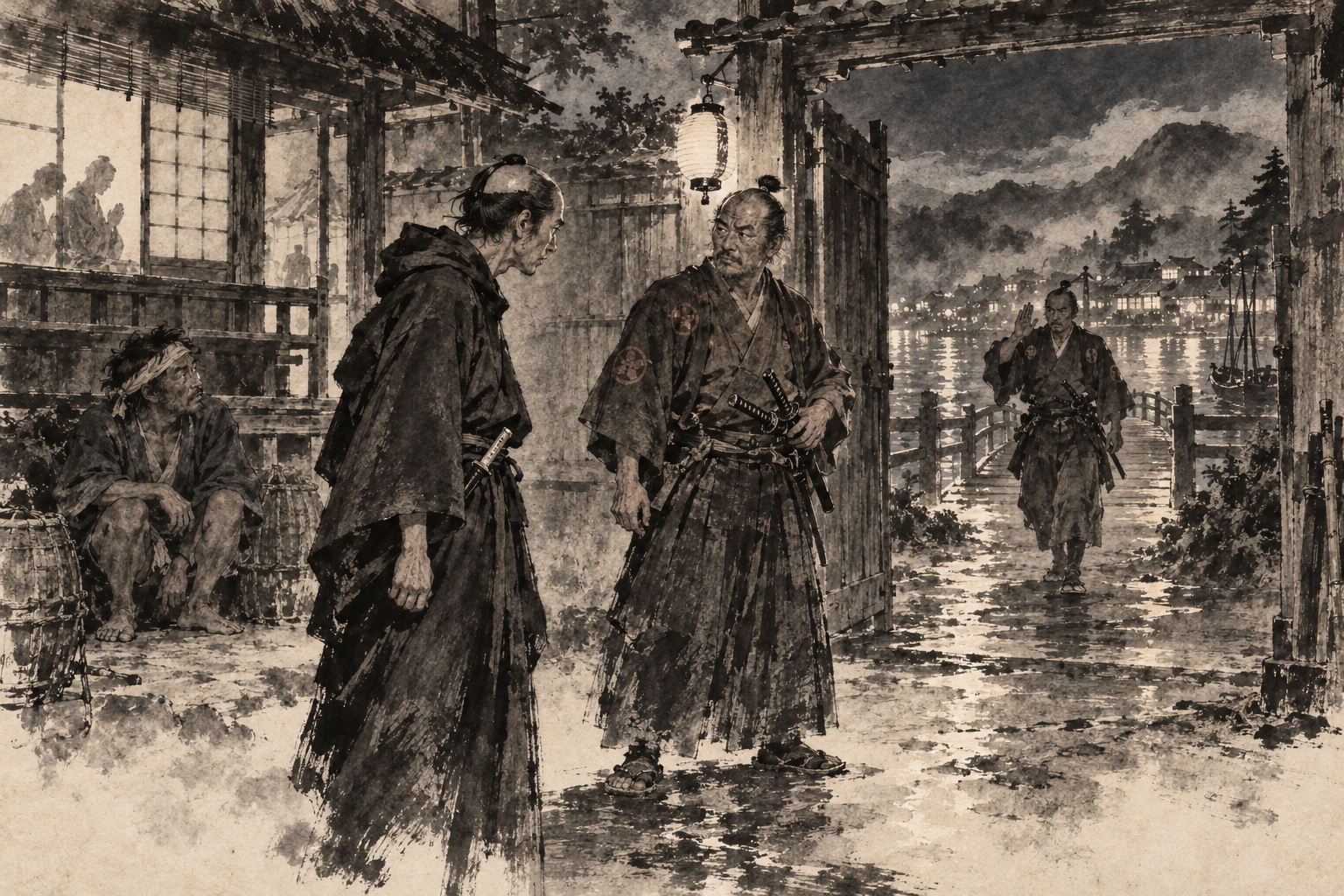 Joseph halted at the gate, Alvito summoned