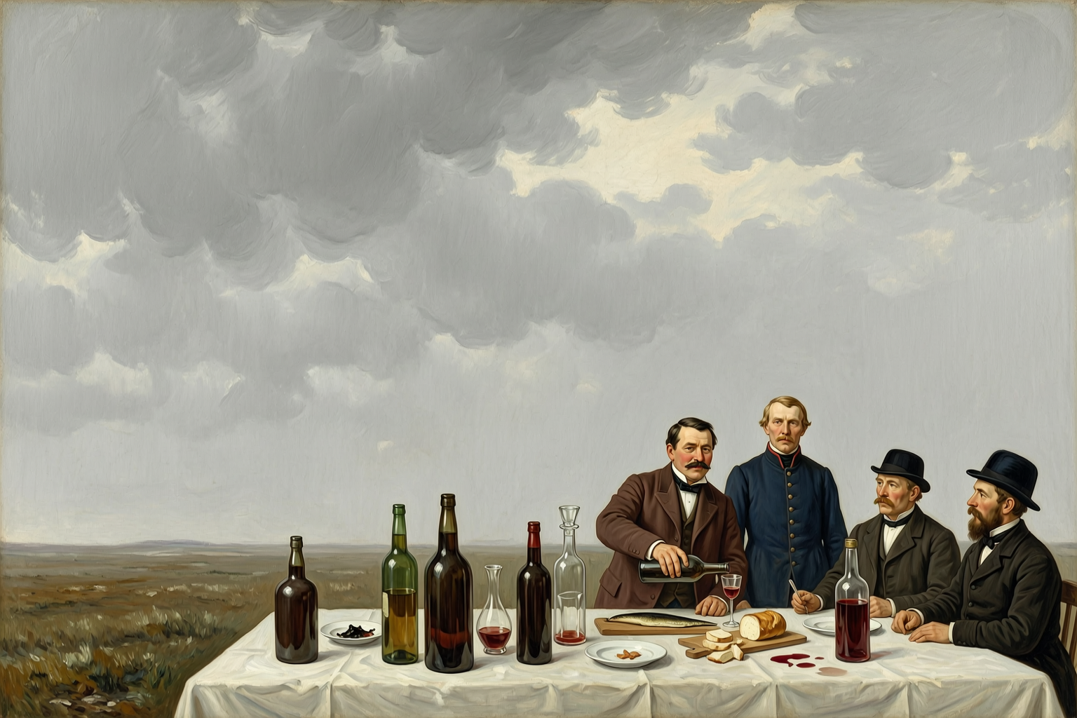 The wines at five o'clock