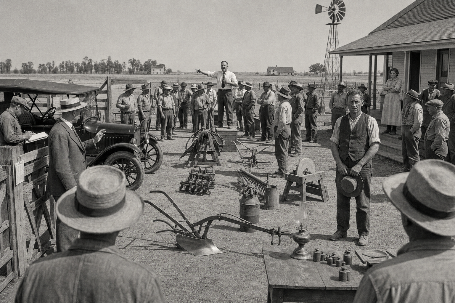 The farmer who was not a good shopkeeper