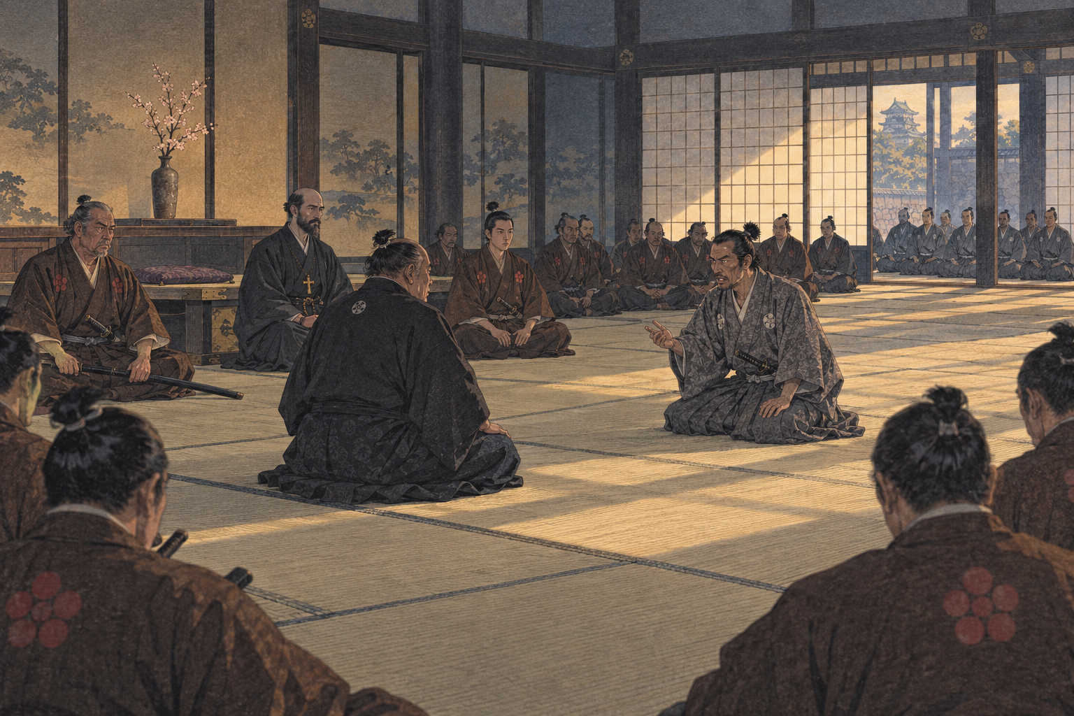 Ishido demands the Council's answer