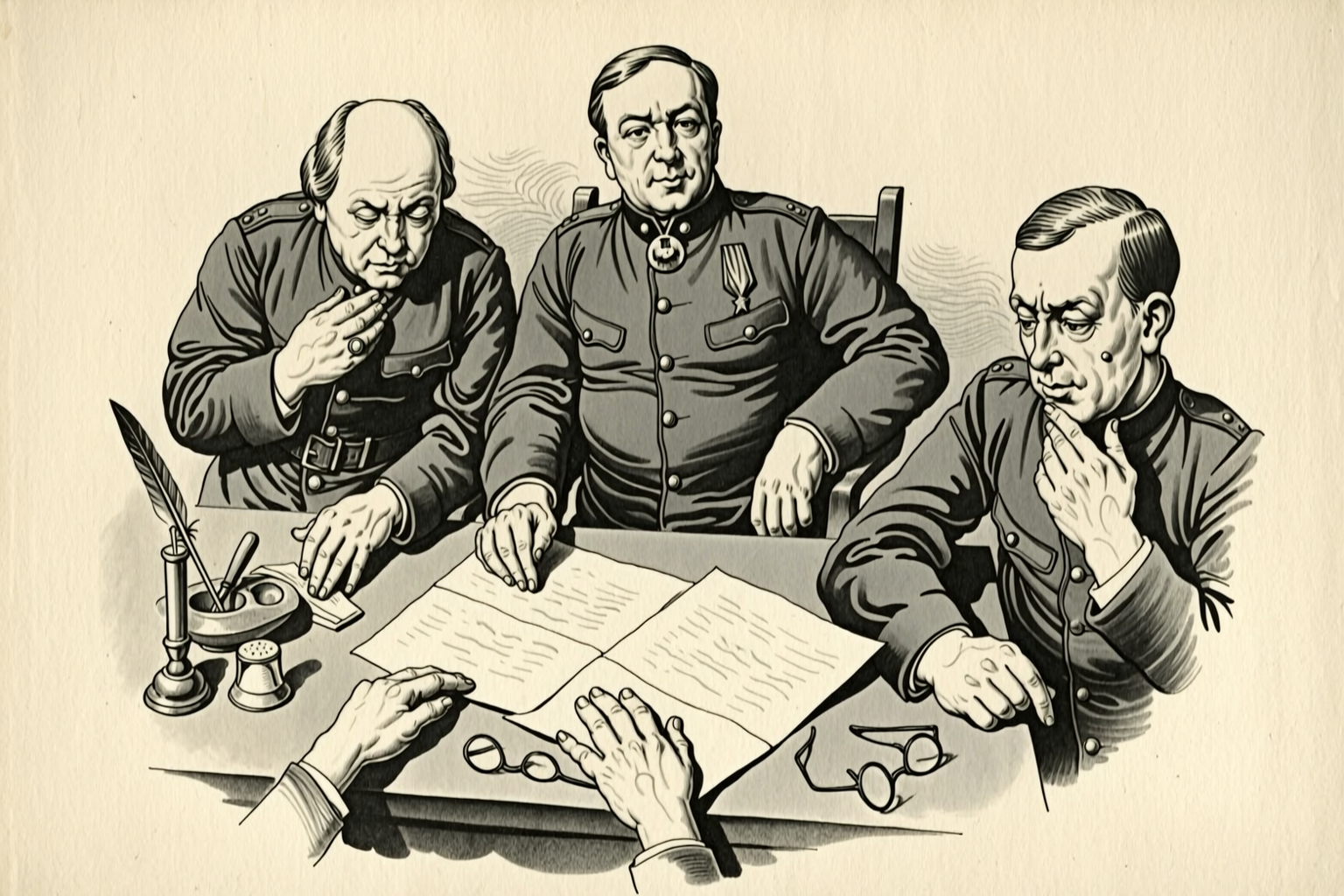 The Two Documents On The Table