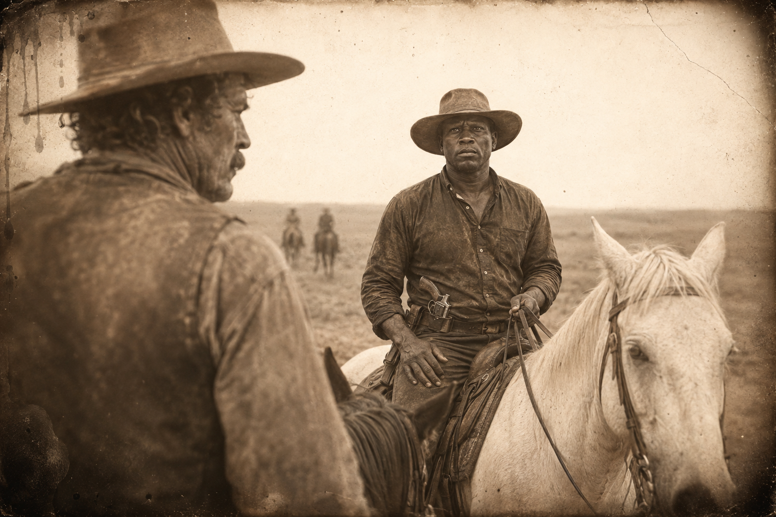 Frog Lip breaks his silence to ask Jake "You coming?", and the insolence in the look almost makes Jake go for his gun.