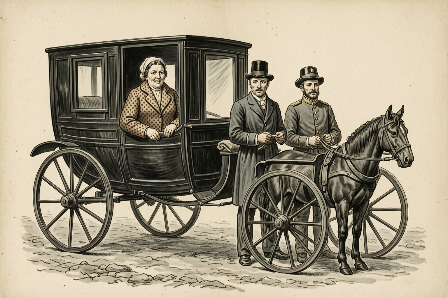 Driving Across Town With News