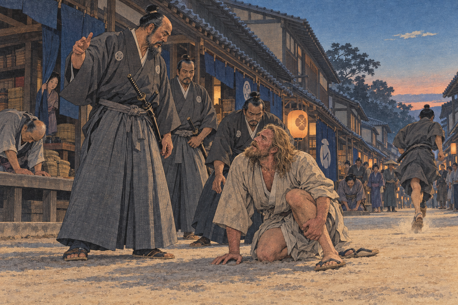 "Gomen nasai, dozo ga matsu"