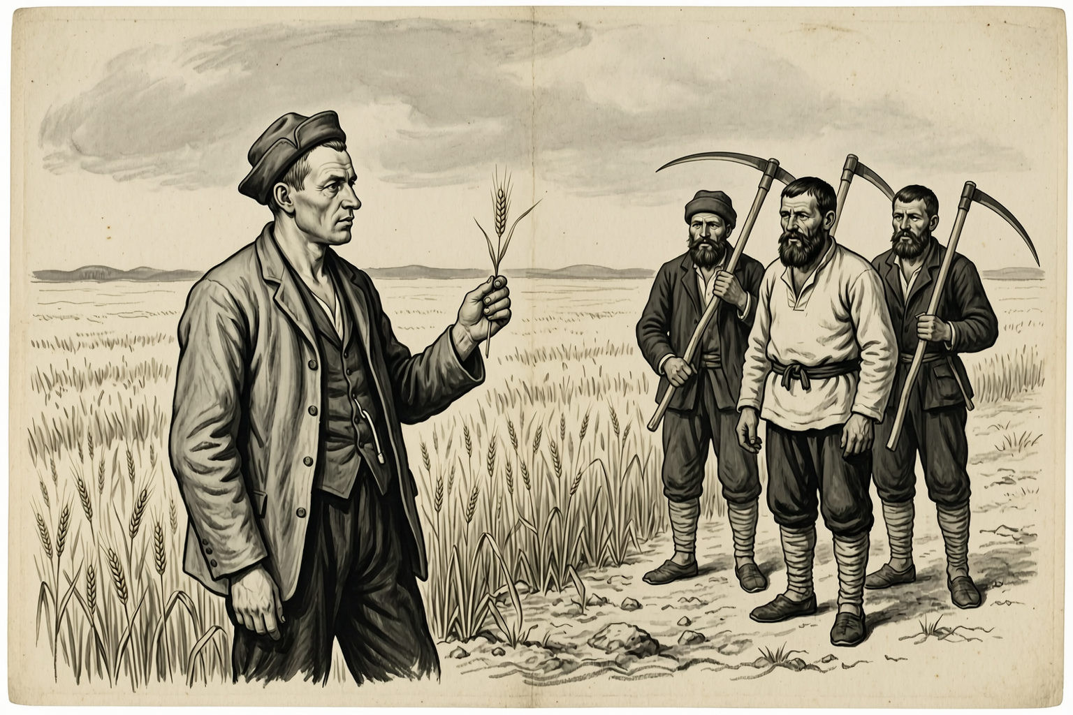 The Master's Wheat And The Muzhiks' Rye
