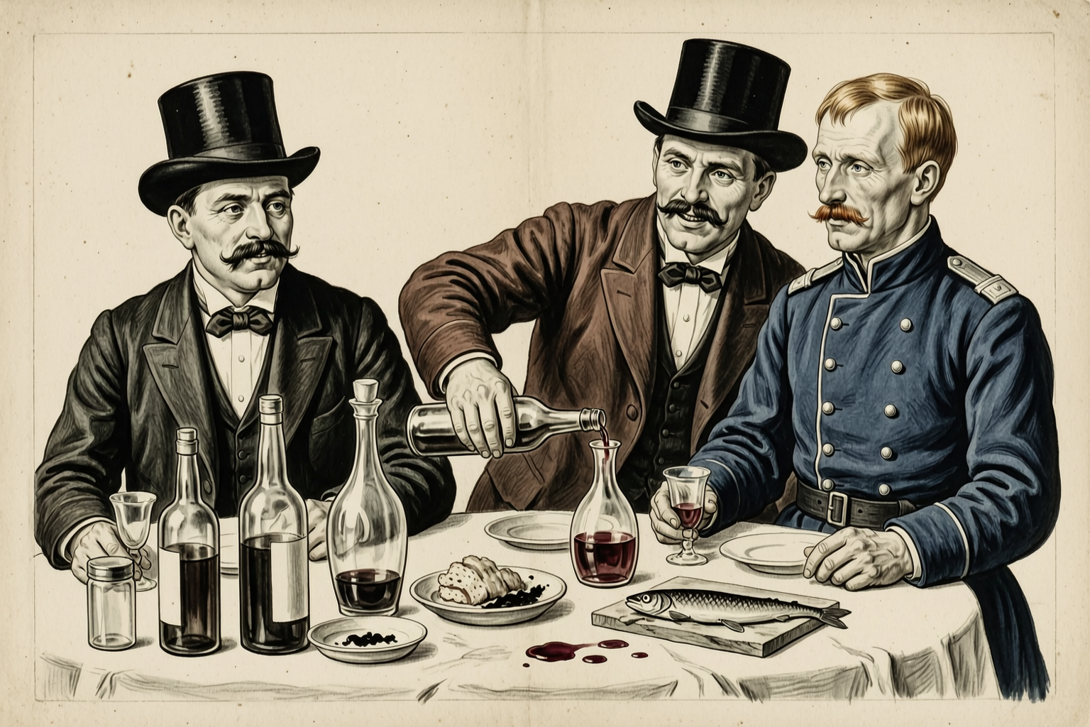 The wines at five o'clock