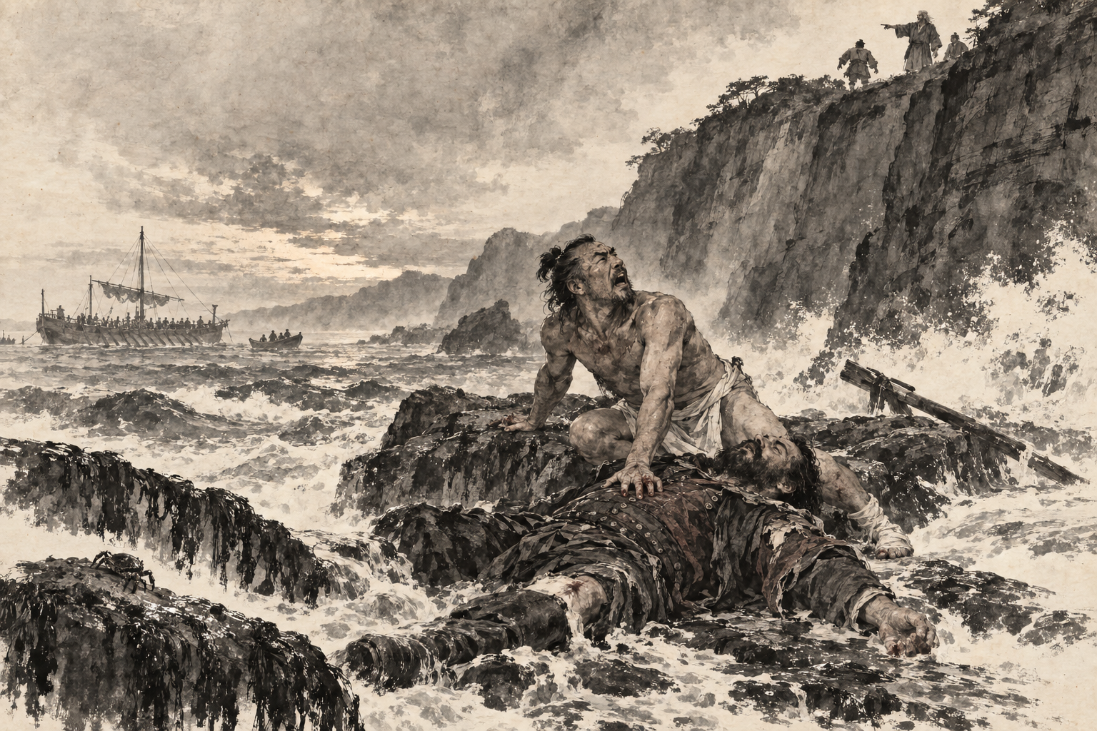 Alive among the rocks