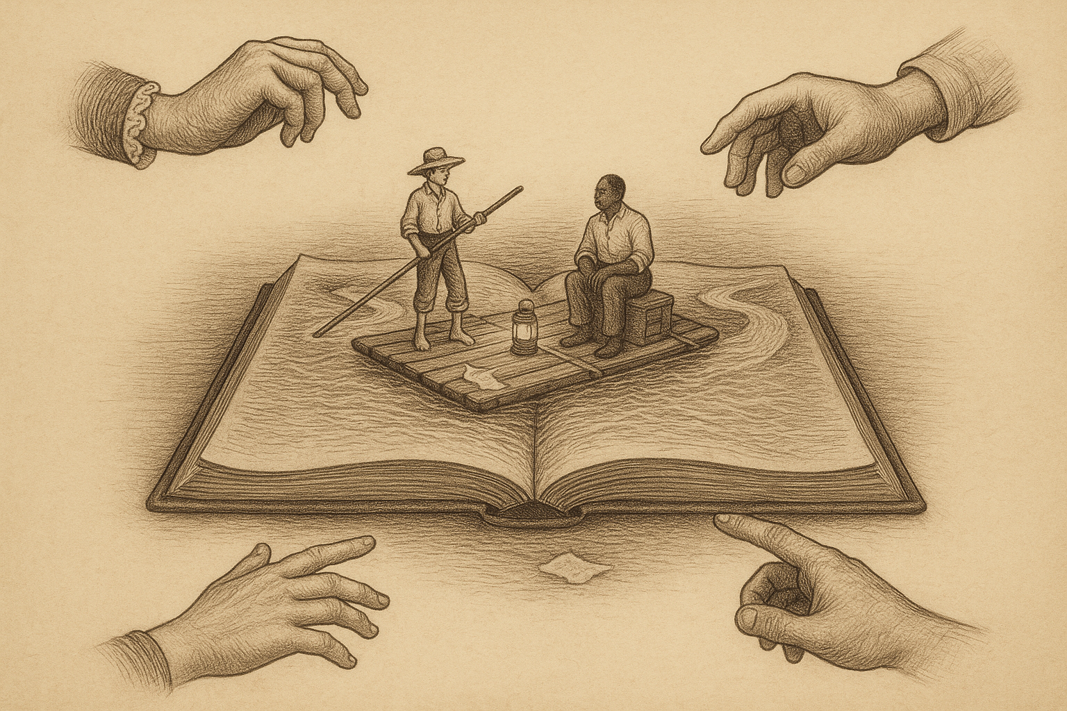 Banned One Month After Publication, and Every Decade Since — Adventures of Huckleberry Finn
