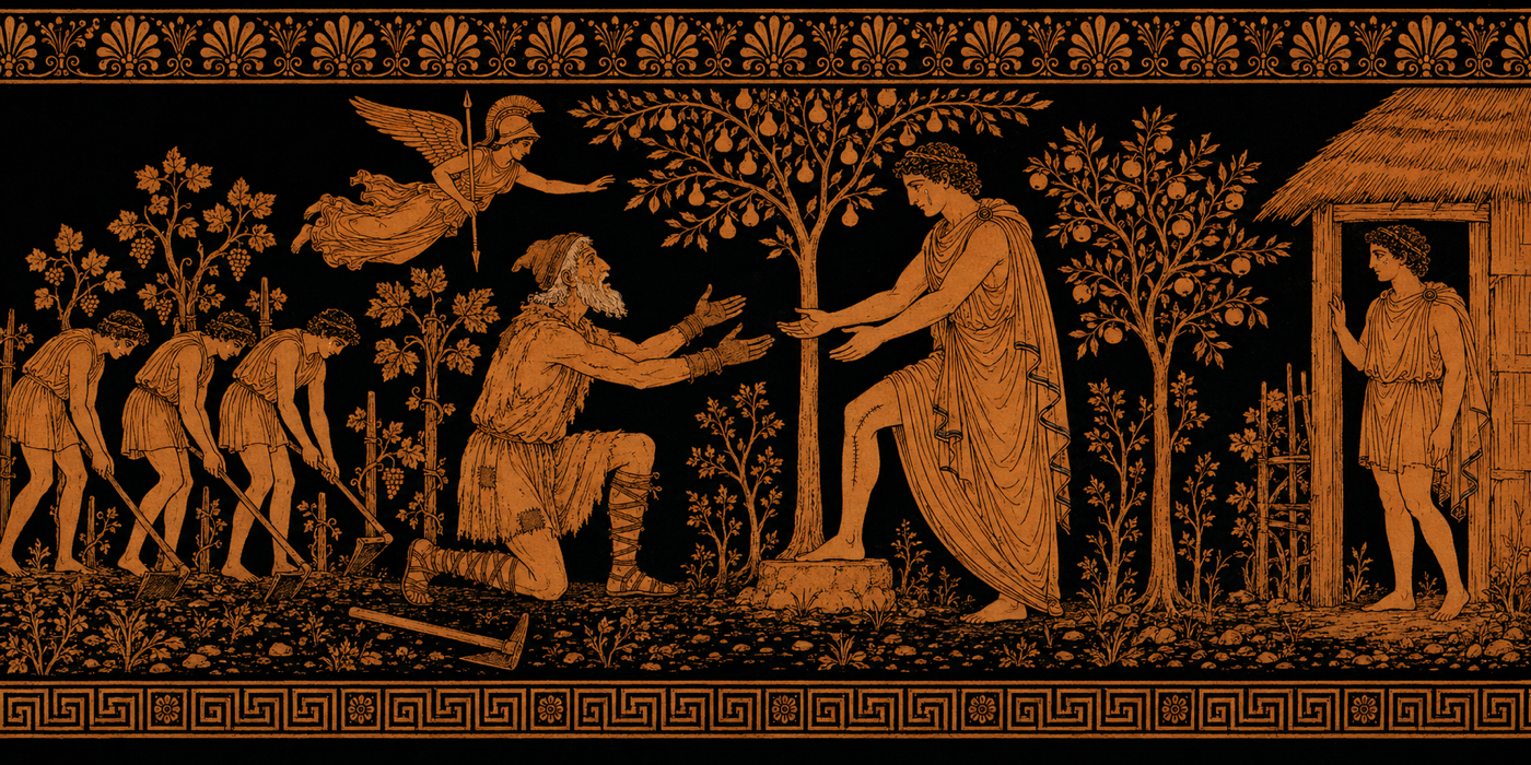 Odyssey, Book 24 — The Second Nekyia; Reconciliation and Peace