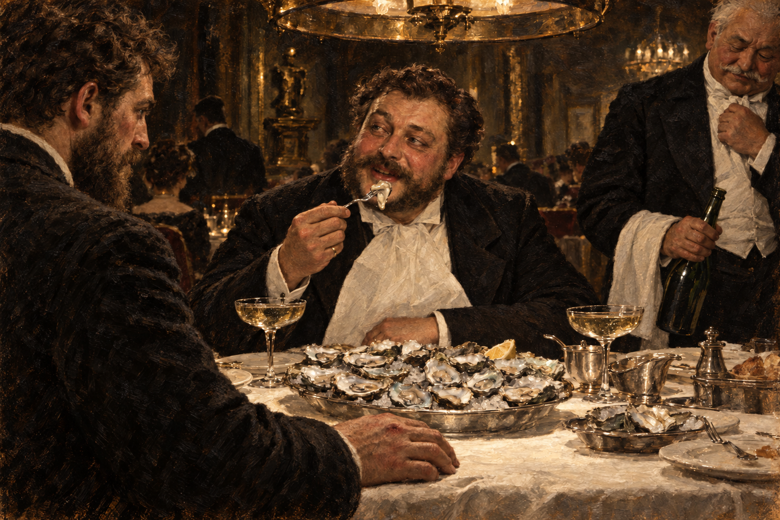Three dozen Flensburg oysters