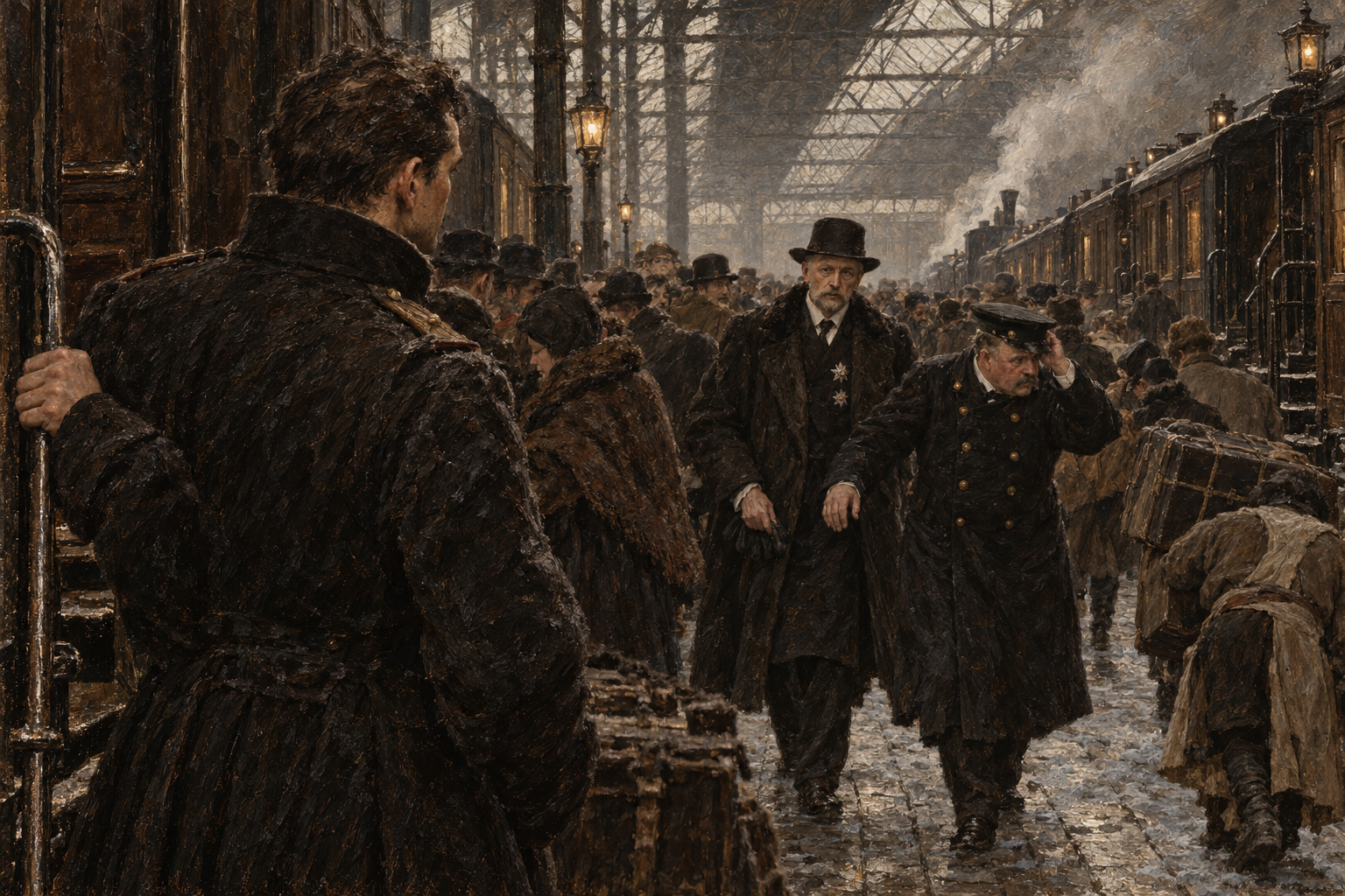 The Husband on the Petersburg Platform