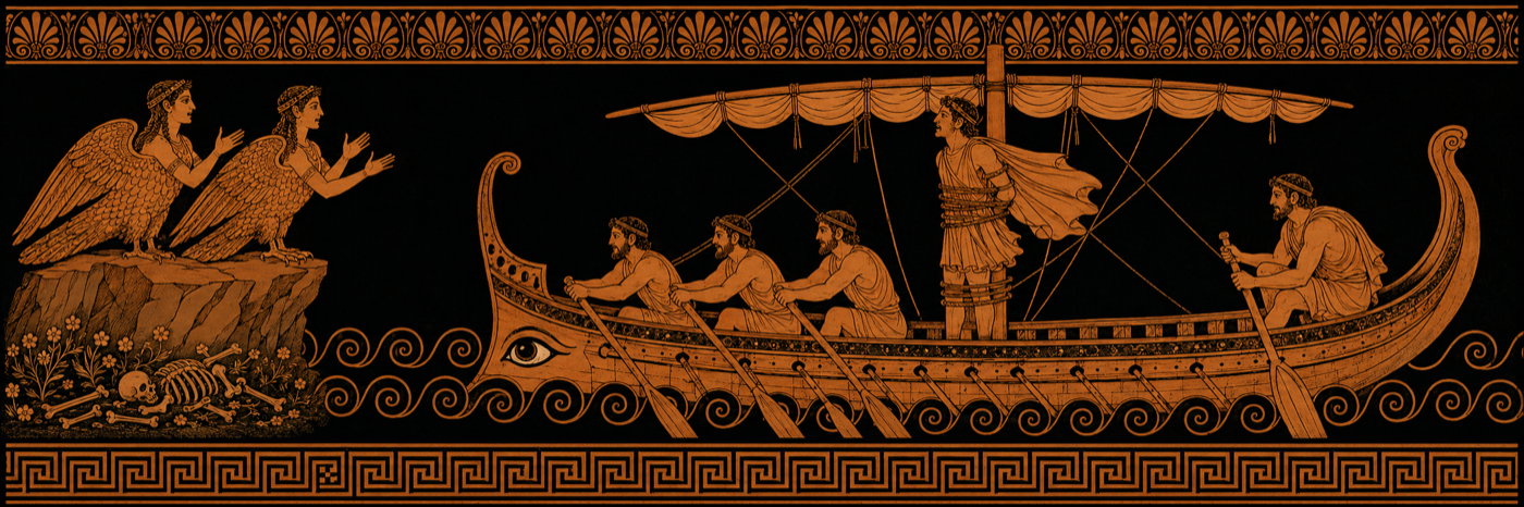 Odyssey, Book 12 — Sirens, Scylla, Charybdis; the Cattle of the Sun