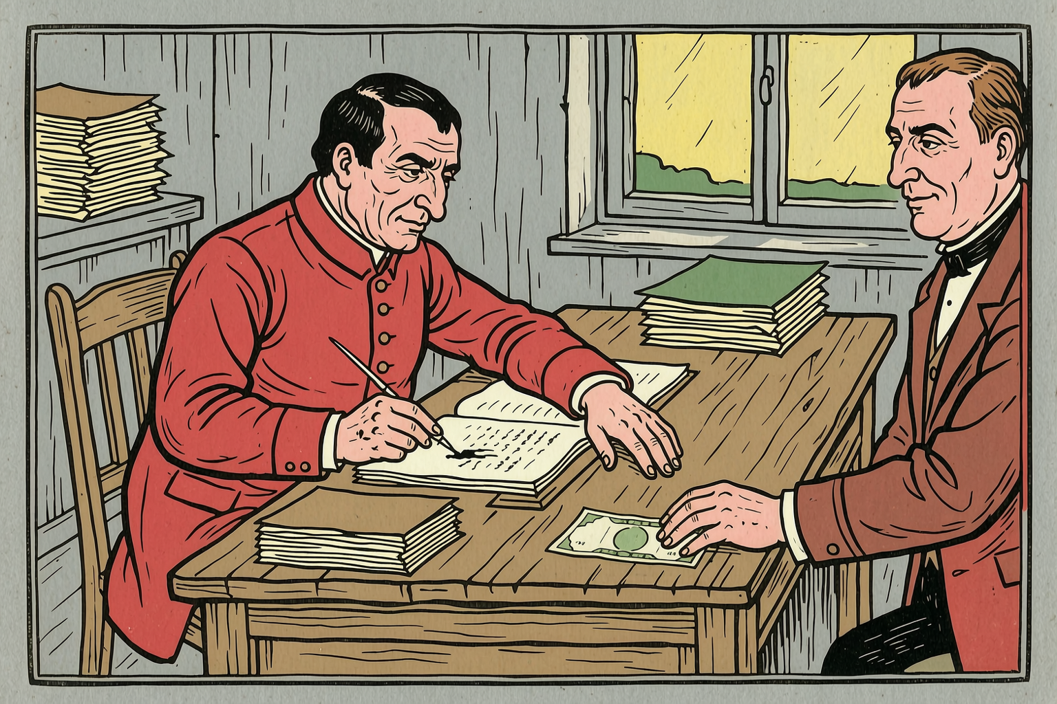 The Jug-Snout and the Banknote