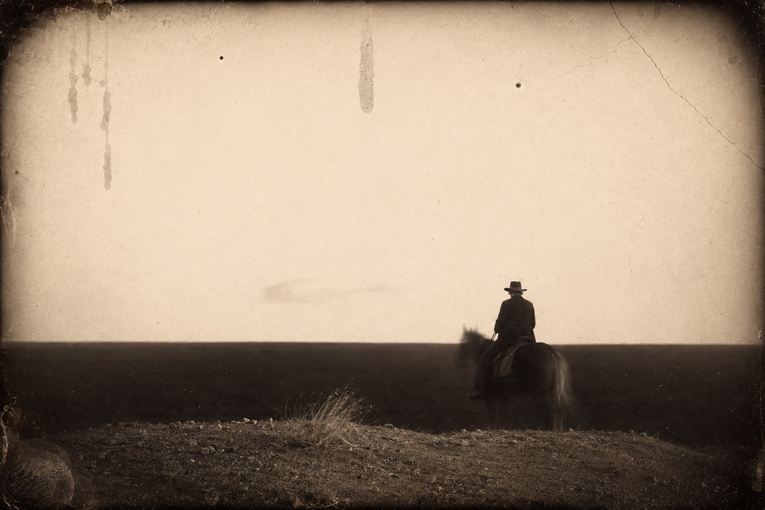 Sent back to his own party, July Johnson crosses the second ridge and hears the last shot behind him.