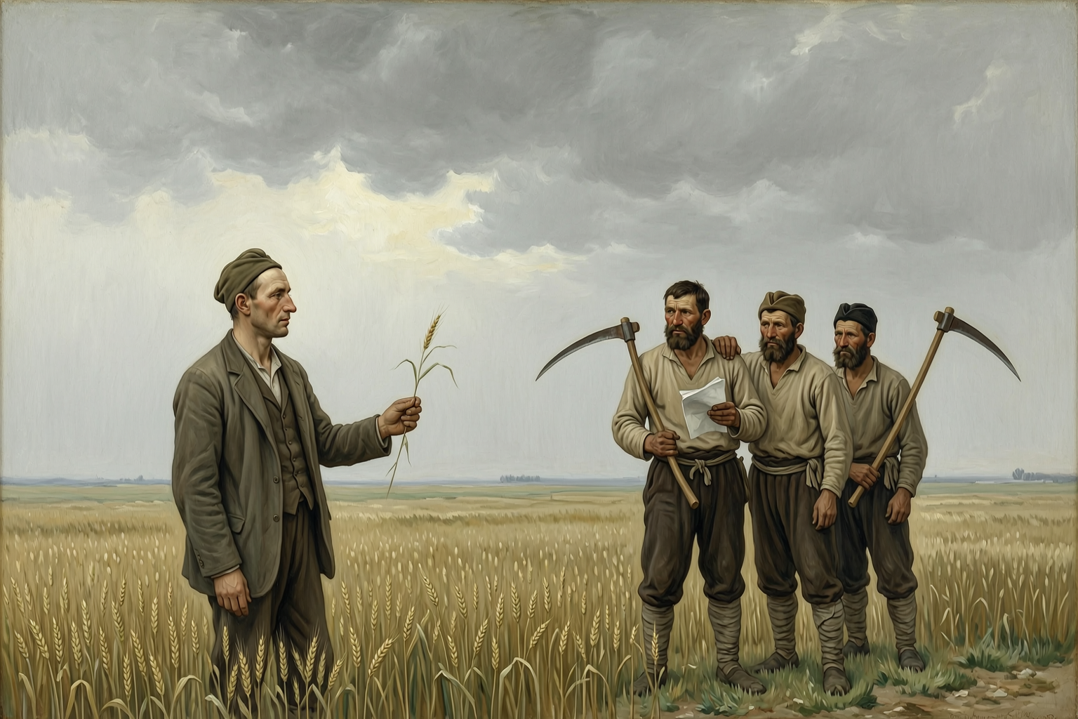 The Master's Wheat And The Muzhiks' Rye