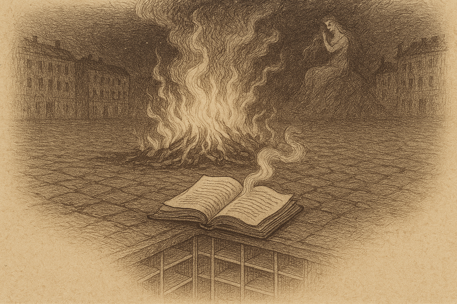 They Burned the Poet Who Had Already Named the Fire. — Buch der Lieder