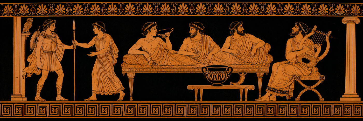 Odyssey, Book 1 — Council of the Gods; Athena Visits Telemachus