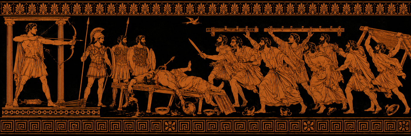 Odyssey, Book 22 — The Mnesterophonia: the Slaughter of the Suitors