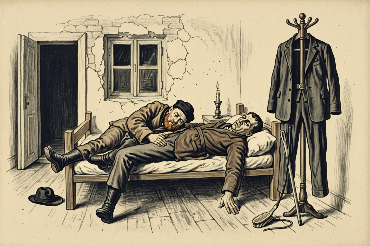 One Bed Between Them