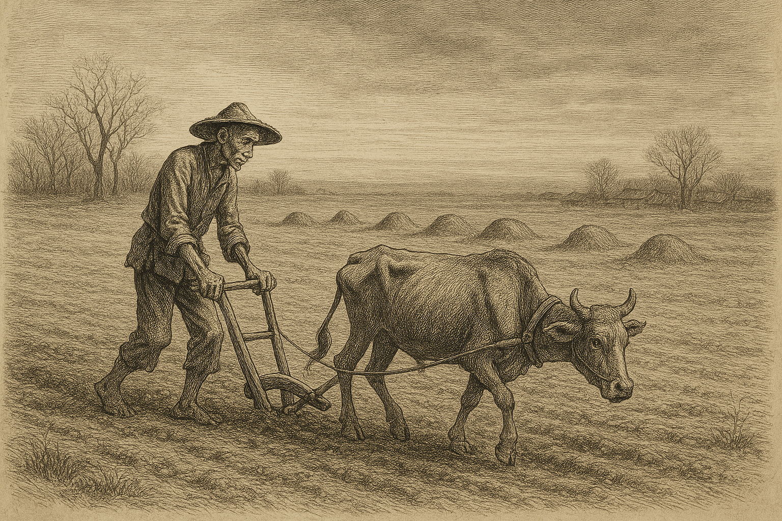 He Buried Them All and Kept Ploughing — To Live