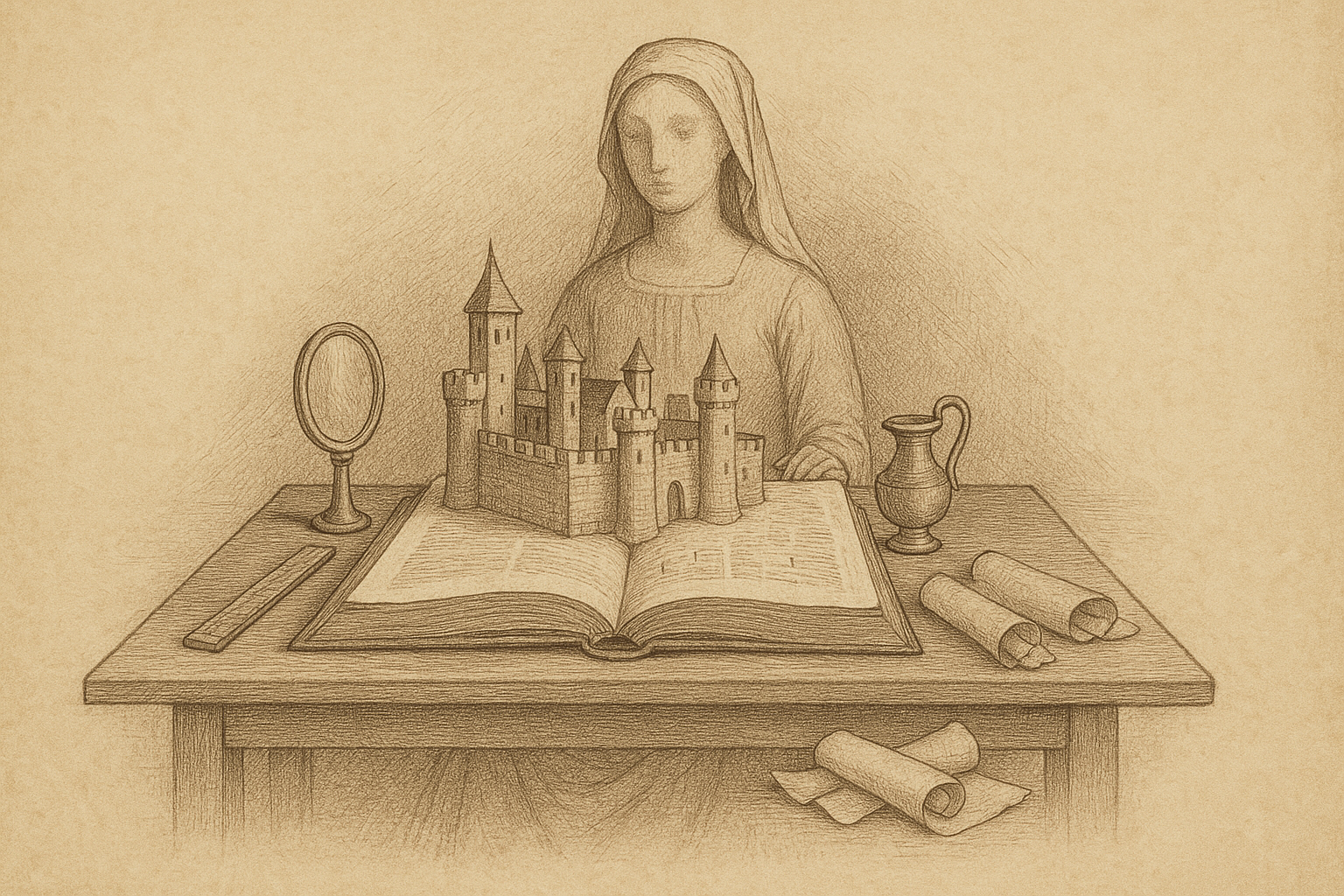 She Built a City Because the Library Had Become a Siege. — The Book of the City of Ladies