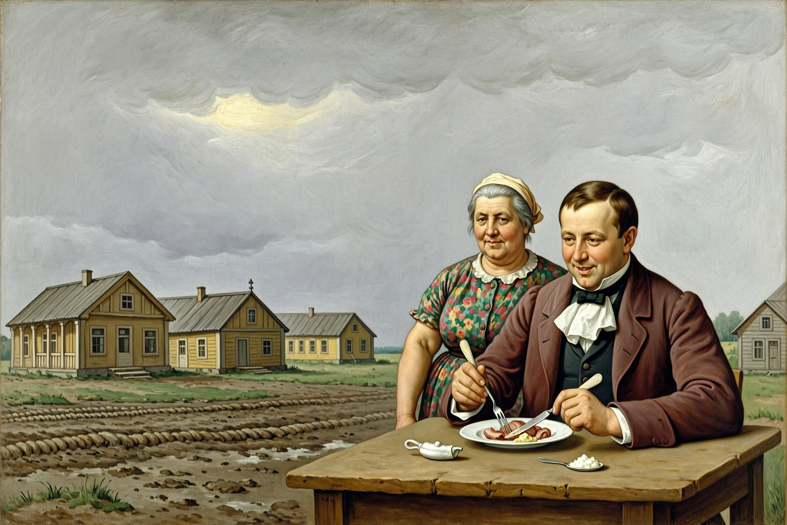 The suckling pig at the inn