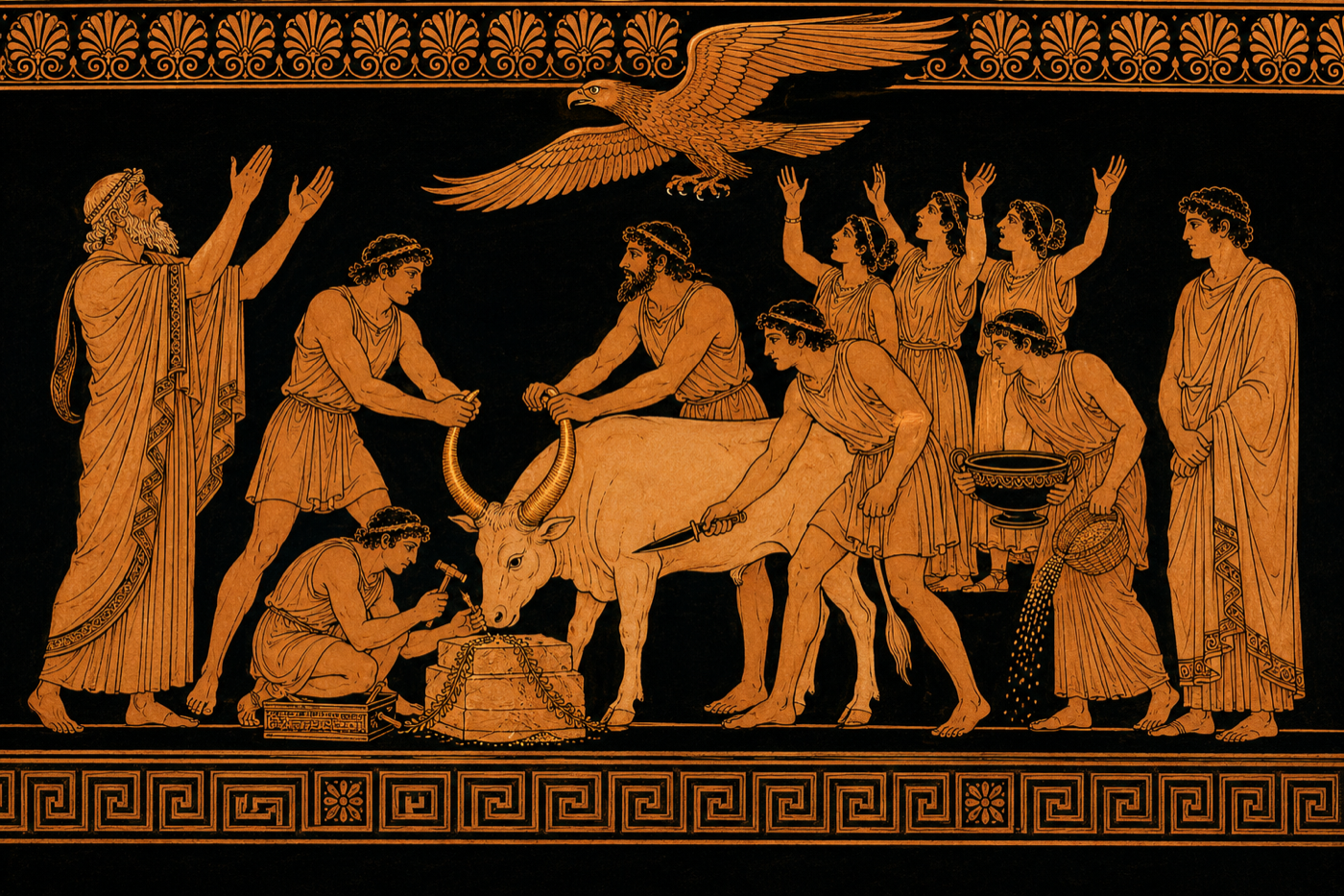 Odyssey, Book 3 — Telemachus at Nestor's House