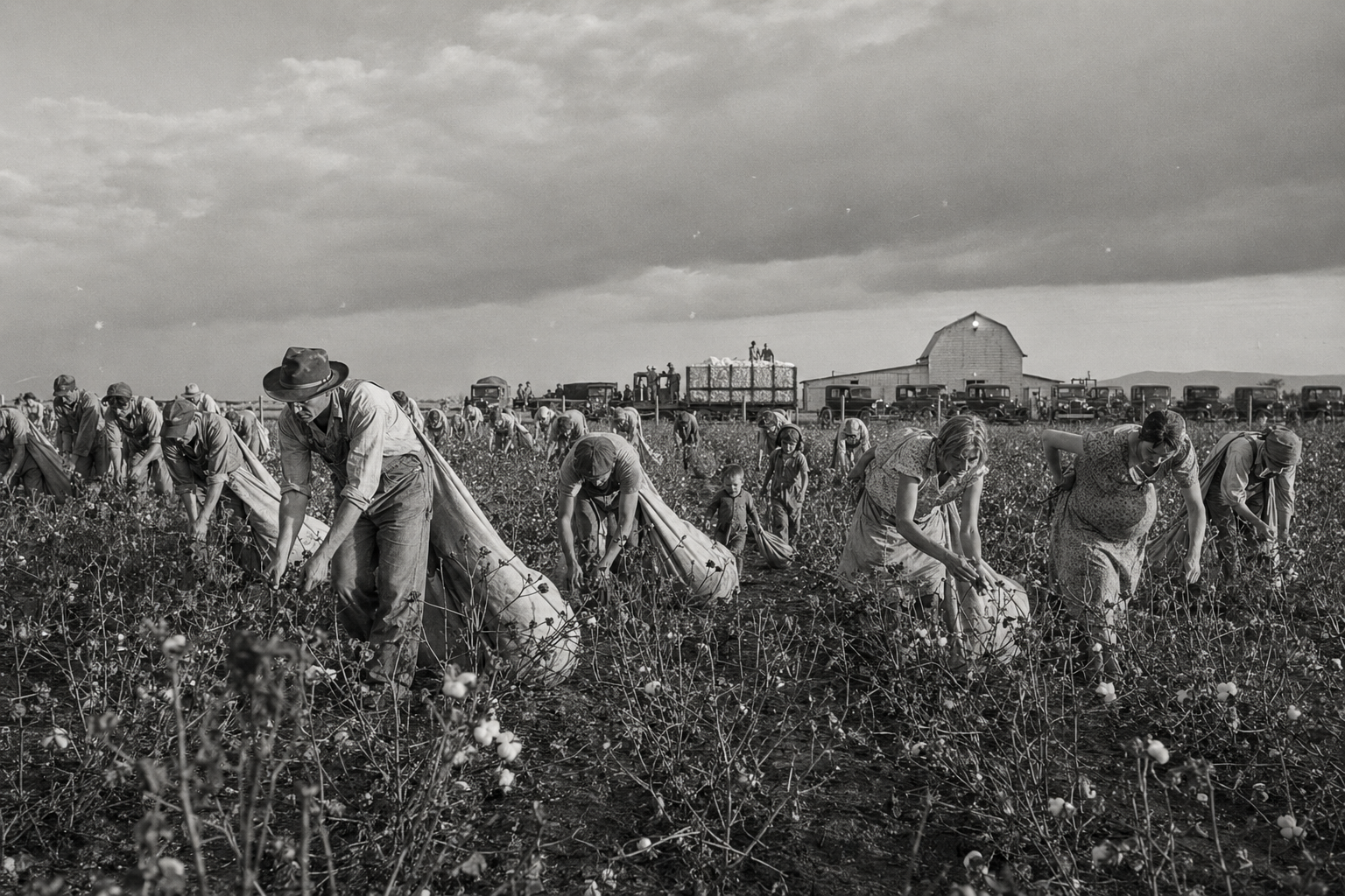 Twenty acres, picked out by eleven