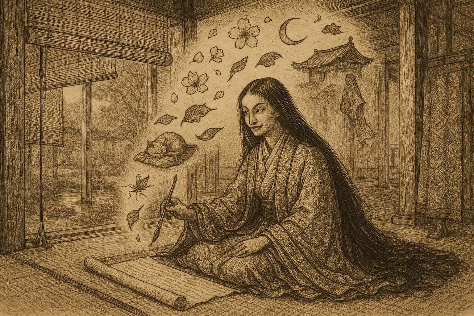 A Thousand Years Ago, a Woman at Court Made Lists — The Pillow Book