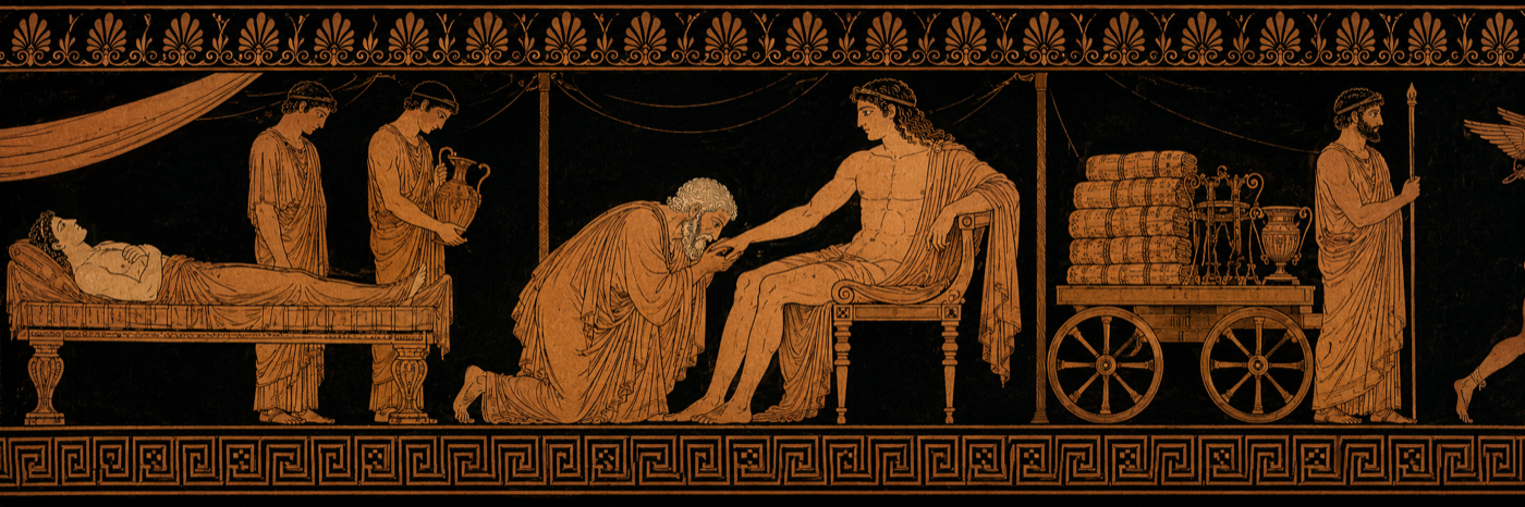 Iliad, Book 24 — Priam's Ransom; Hector's Funeral