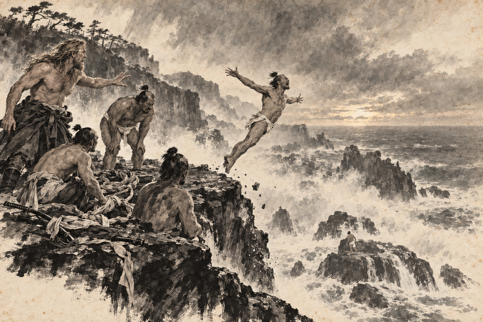The samurai's leap