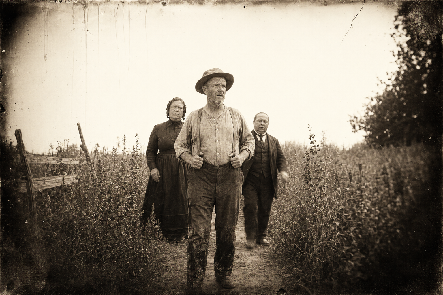 Roscoe sets off for July's cabin and, to his dismay, Peach and Charlie stay right at his heels.