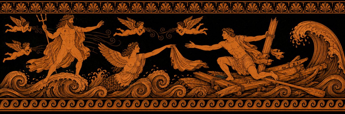 Odyssey, Book 5 — Calypso Releases Odysseus; the Raft