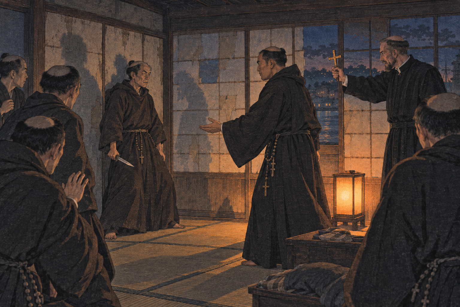 Brother Joseph refuses the scourge