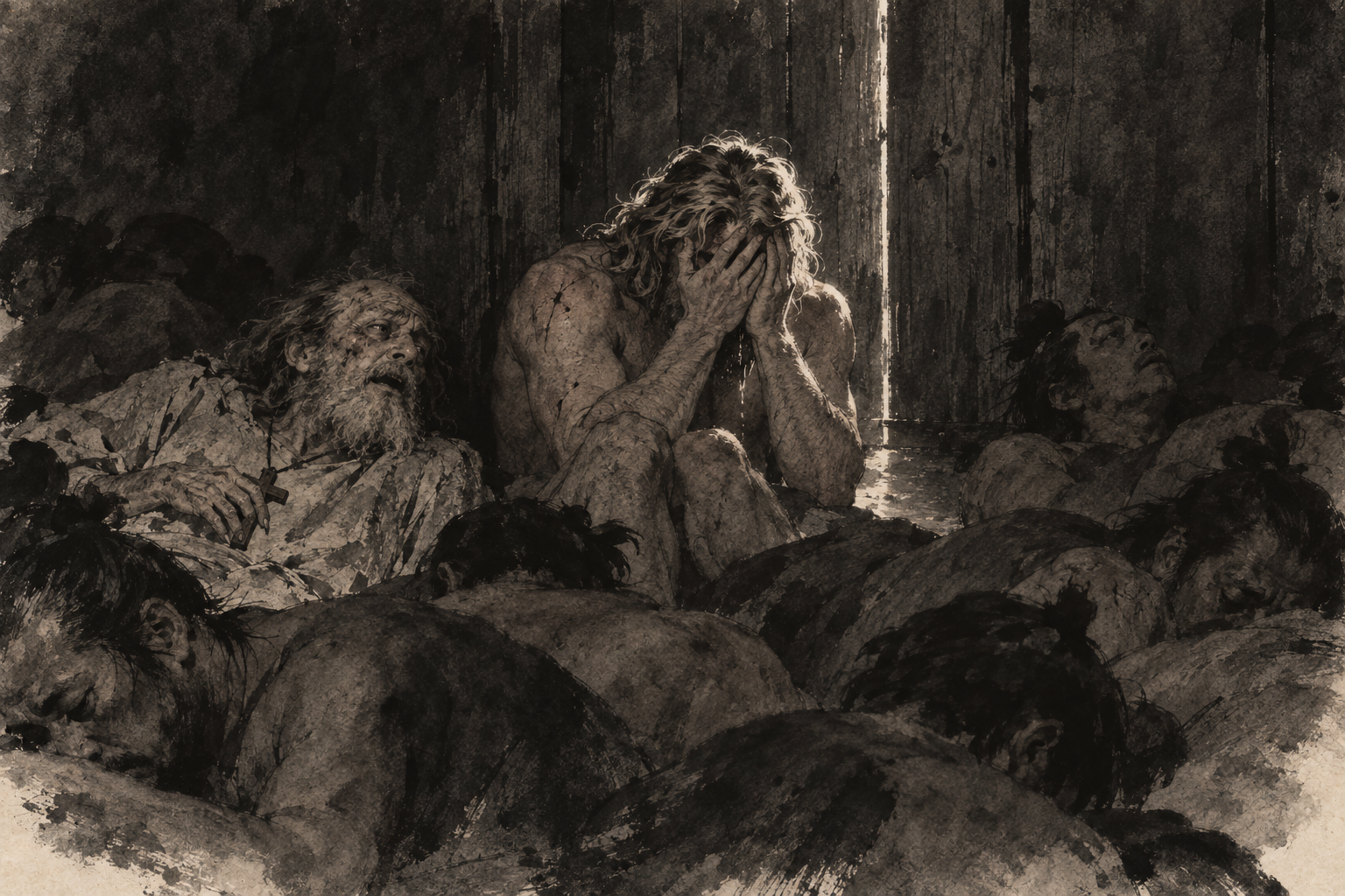 Weeping in the dark