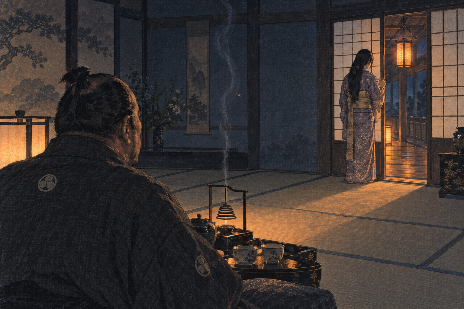 The divorce promised at the shoji